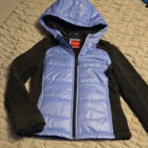 London Fog Kids Light Purple and Black Jacket